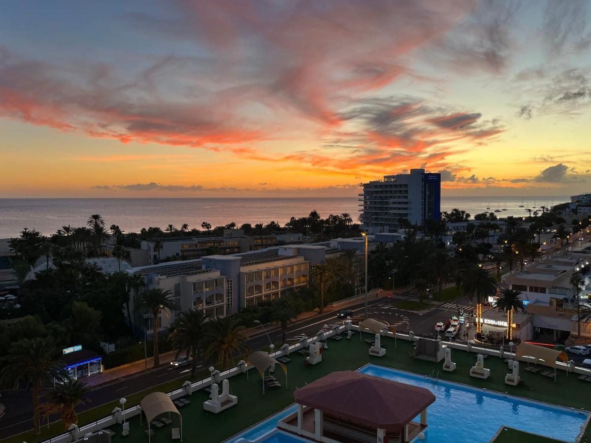 Palm Garden Atlantic View Apartment Morro Jable  Bagian luar foto